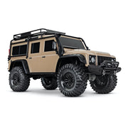 Traxxas 82056-4 1/10 TRX4 Land Rover Defender RC Trail Crawler (Desert Sand)
