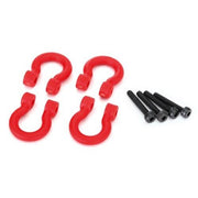 Traxxas 8234R Bumper D-Rings 4pc Red Front/Rear