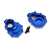 Traxxas 8253X 6061-T6 Aluminium Inner Rear Portal Housings Blue 2pc