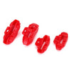 Traxxas 8367 Front and Rear Brake Calipers Red