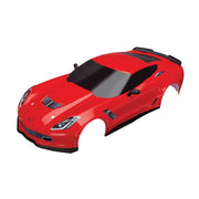 Traxxas 8386R Body Chevrolet Corvette Z06 Red
