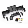 Traxxas 8420 Chassis Tray with Driveshaft Clamps and Fuel Filler Black