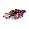 Traxxas 8611T E-Revo Body Assembled with Decals Applied Purple