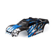 Traxxas 8611X E-Revo Body Assembled with Decals Applied Blue