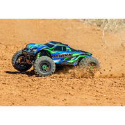 Traxxas 89086-4 Maxx V2 With WideMAXX 1/10 Electric RC Monster Truck Green