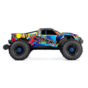 Traxxas 89086-4 Maxx V2 With WideMAXX 1/10 Electric RC Monster Truck RocknRoll Edition