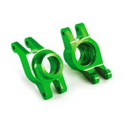 Traxxas 8952G Carriers Stub Axle Green Anodized 6061-T6 Aluminum Rear 2pc