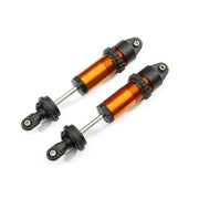 Traxxas 8961T Aluminium GT-Maxx Shocks Assembled without Springs Orange 2pc