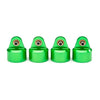 Traxxas 8964G Aluminium Shock Caps Green (for GT-Maxx Shocks) 4pc