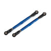 Traxxas 8997X Toe Links Front Tubes Blue-Anod 6061-T6 Alum 2pc for 8995