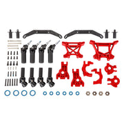 Traxxas 9080R Extreme Heavy Duty Upgrade Kit Red