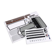 Traxxas 9113 Chevrolet Blazer (1969 - 1972) Decal Sheets