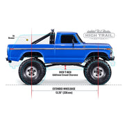 Traxxas TRX4 Ford F-150 Ranger XLT Blue 92046-4BLUE
