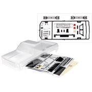 Traxxas 9212 Chevrolet K10 Truck (1979) Clear Body requires paint and 9288 Inner Fenders