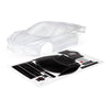 Traxxas 9311 Chevrolet Corvette Stingray Body Clear with Decal Sheet
