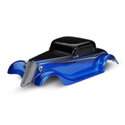 Traxxas 9333X Factory Five 1933 Hot Rod Coupe Body includes Accessories and Decals Blue
