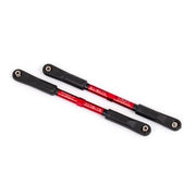 Traxxas 9548R Camber Links Rear Tubes 7075-T6 Anodised Aluminium Red