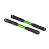 Traxxas 9549G Toe Links Tubes 7075-T6 Anodised Aluminium Green