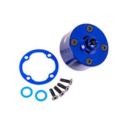 Traxxas 9581X Carrier Differential with Differential Bushing Ring Gear Gasket Anodised Aluminium Blue