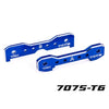 Traxxas 9629 Tie Bars Front 7075-T6 Anodised Aluminium Blue