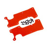 Traxxas 9634R Suspension Arm Covers Rear Left and Right Red