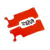 Traxxas 9634R Suspension Arm Covers Rear Left and Right Red 020334963482