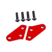 Traxxas 9636R Steering Block Arms Anodised Aluminium Red