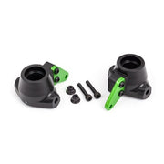 Traxxas 9637G Steering Block Arms 2pc Aluminium Green Anodised