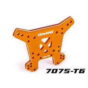 Traxxas 9638T Shock Tower Rear 7075-T6 Anodised Aluminium Orange