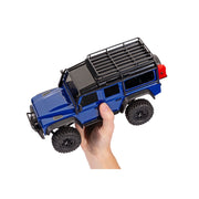 Traxxas TRX-4M 1/18 Land Rover Defender 4x4 RC Trail Crawler (Blue) 97054-1