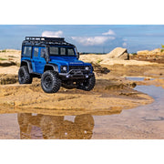 Traxxas TRX-4M 1/18 Land Rover Defender 4x4 RC Trail Crawler (Blue) 97054-1