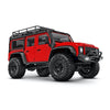 Traxxas TRX-4M 1/18 Land Rover Defender 4x4 RC Trail Crawler (Red) 97054-1