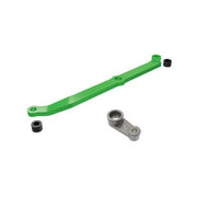 Traxxas 9748-GRN Steering Link 6061-T6 Aluminum Green Anodized / Servo Horn Metal / Spacers 2pc / 3x6mm CCS with Threadlock 1pc / 2.5x7mm SS with Threadlock 1pc