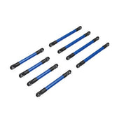Traxxas 9749-BLUE Suspension Link Set 6061-T6 Aluminum Blue Anodized