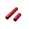 Traxxas 9752-RED Driveshafts Center Female 6061-T6 Aluminum Red Anodized F/R (For Use with No.9751A or 9751X Metal Center Driveshafts)