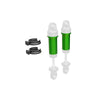 Traxxas 9763-GRN Body GTM Shock 6061-T6 Aluminum Green Anodized with Spring Pre-Load Spacers 2pc