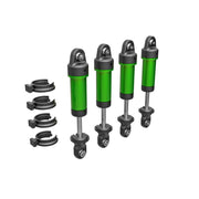 Traxxas 9764-GRN Shocks GTM 6061-T6 Aluminum Green Anodized (Fully Assembled without Springs) 4pc