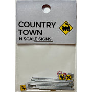 The Train Girl TTG022 N Australian Street Sign Country Town Pack