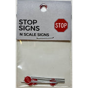 The Train Girl TTG026 N Australian Street Sign Stop Sign 4pk