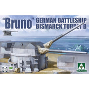 Takom 5012 1/72 Bruno German Battleship Bismarck Turret B