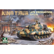 Takom 2130 1/35 WWII German Heavy Tank Sd.Kfz.182 King Tiger Late Production 2 in 1 (Without Interior)