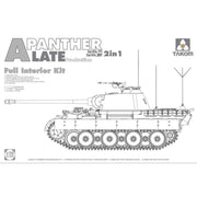 Takom 1/35 WWII German Medium Tank Sd.Kfz.171 Panther A Late Production with Interior 2 in 1 TAK-2099 