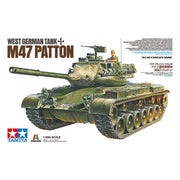 Tamiya 37028 1/35 M47 Patton West German Tank Plastic Model Kit