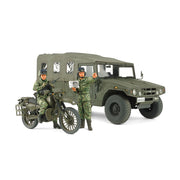 Tamiya 25188 1/35 Jgsdf. Reconnaissance Motorcycle and HM Vehicle Set Limited Edition