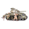 Tamiya 35250 1/35 M4A3 Sherman 75mm Gun Late Plastic Model Kit 