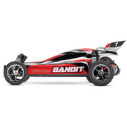 Traxxas 24054-1 Bandit 1/10 Off Road Buggy w/ TQ2.4Ghz radio ID Battery & 4A DC Charger