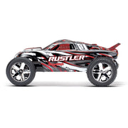 Traxxas 37054-1 Rustler 1/10 2WD RC Stadium Truck (Red)