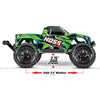 Traxxas 90076-4 Hoss 4X4 VXL 1/10 Brushless RC Monster Truck (Green)