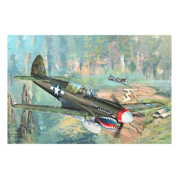 Rowasp ModelbouwAirfix 1/72 Curtiss P-40E Kittyhawk - Rowasp Modelbouw Rowasp ModelbouwAirfix 1/72 Curtiss P-40E Kittyhawk - Rowasp Modelbouw