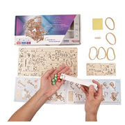 Ugears 70157 Marble Run Stepped Hoist 355pc